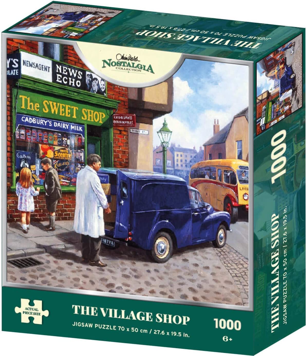 The Village Shop by Kevin Walsh – 1000 Piece Jigsaw Puzzle (Kidicraft)
