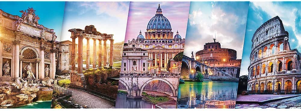Travelling To Italy – 500 Piece Jigsaw Puzzle (Trefl)