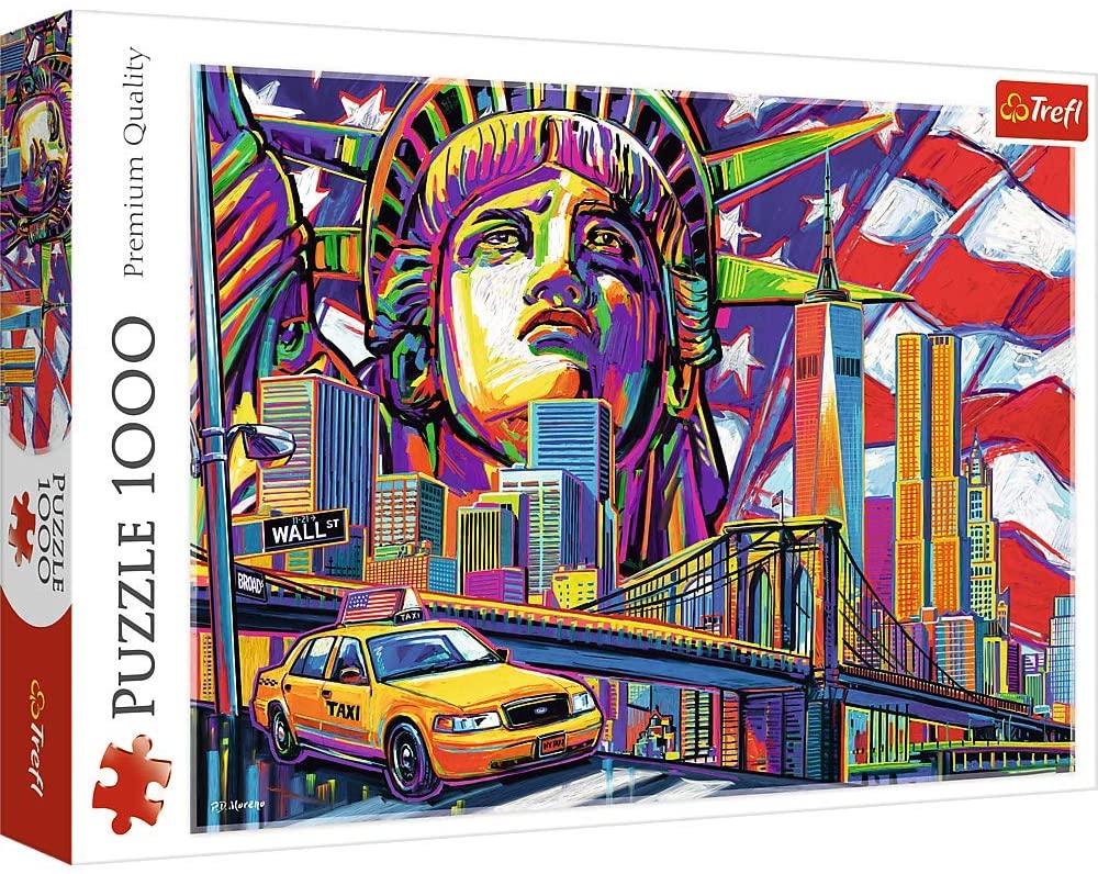 Trefl Colours of New York 1000 piece jigsaw puzzle