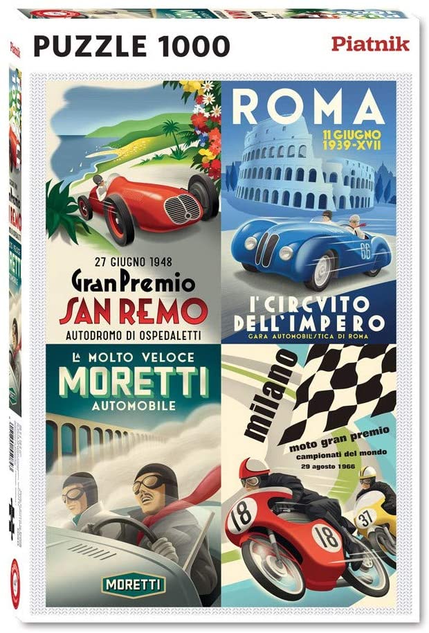 Classic Italians – 1000 Piece Jigsaw Puzzle (Piatnik)