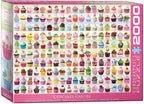 Cupcakes Galore – 2000 Piece Jigsaw Puzzle (Eurographics)
