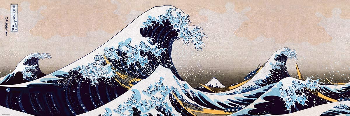 Great Wave of Kanagawa – 1000 Piece Jigsaw Puzzle (Eurographics)