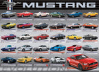 Ford Mustang Evolution – 1000 Piece Jigsaw Puzzle (Eurographics)