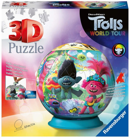 Ravensburger 11169 Trolls 2 World Tour - 72 Piece 3D Jigsaw Puzzle