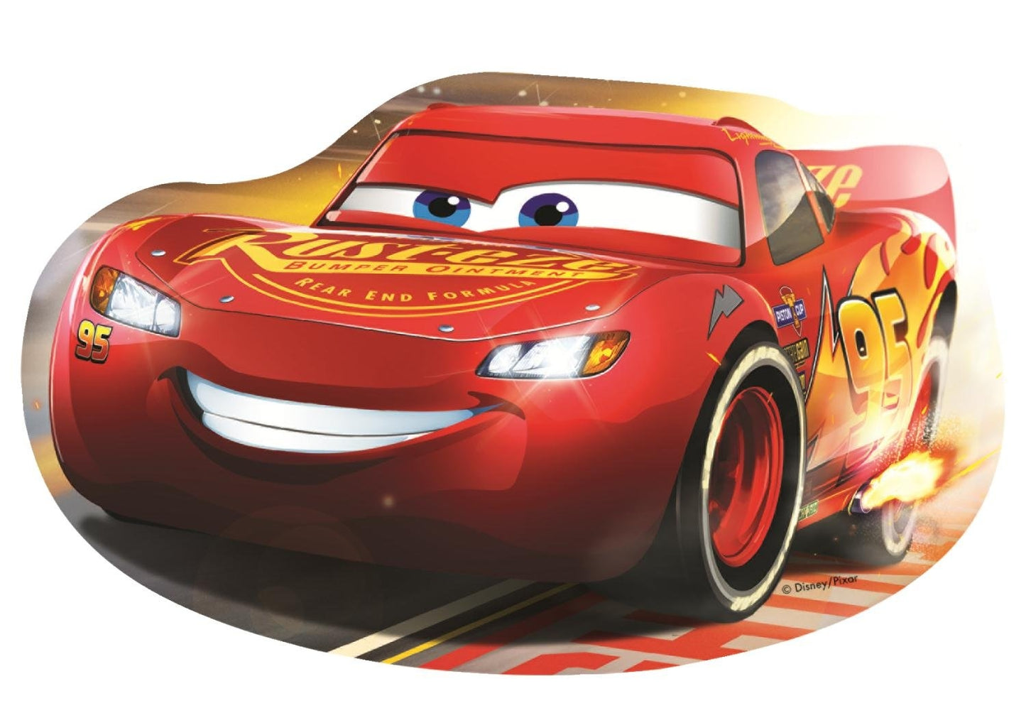 Jumbo - Disney Pixar Cars 3 4in1 Shaped Puzzles