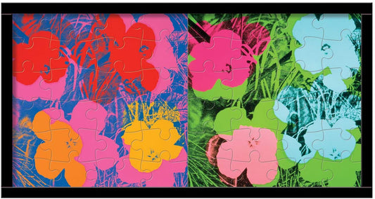 Galison - Andy Warhol Wood Puzzle Set - 6 x 25 Piece Jigsaw Puzzles