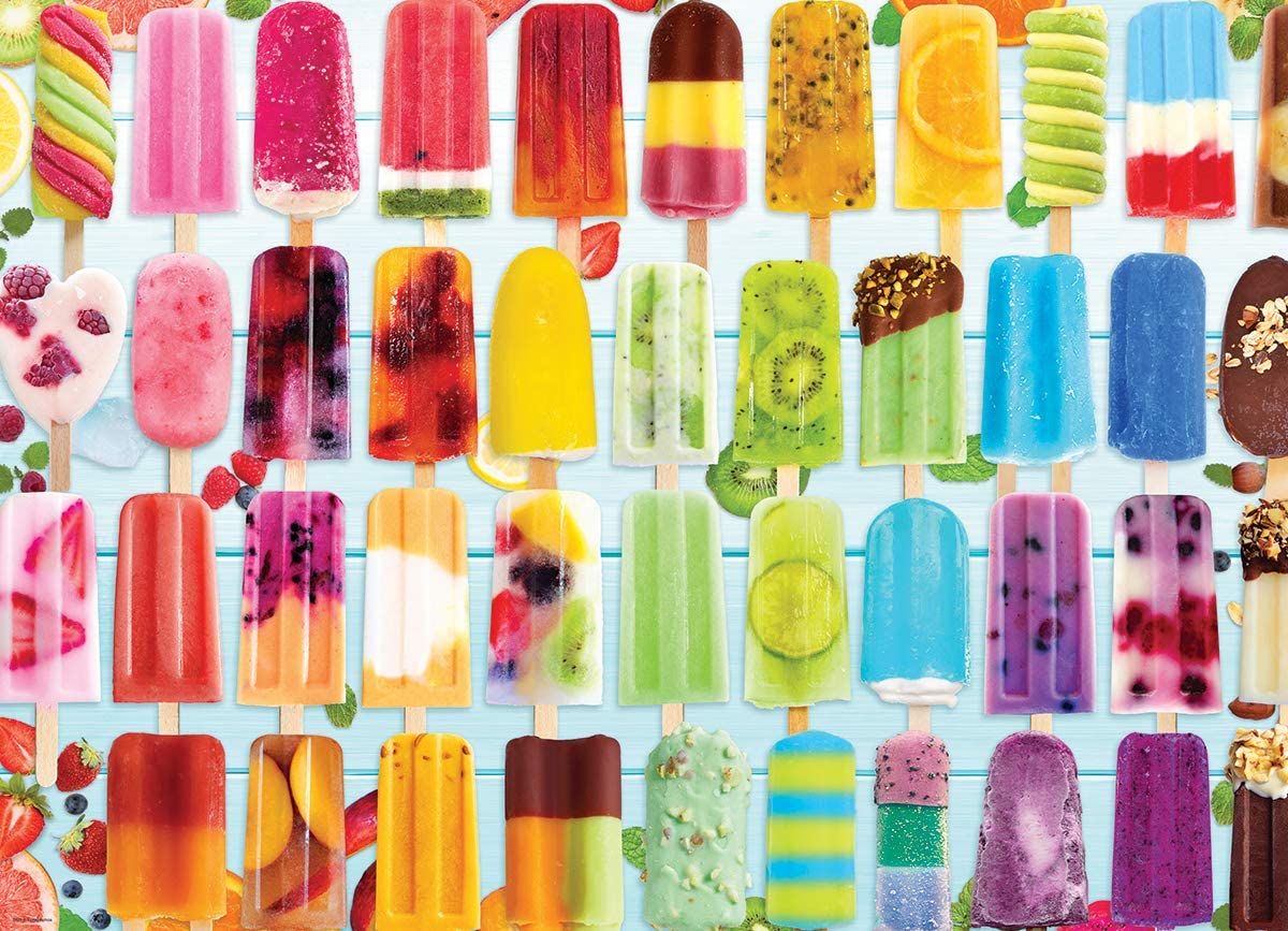 Eurographics - Tin Box - Popsicle Rainbow - 1000 Piece Jigsaw Puzzle