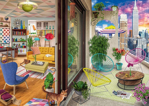 NYC Apartment Vision – 1000 Piece Jigsaw Puzzle (Ravensburger)