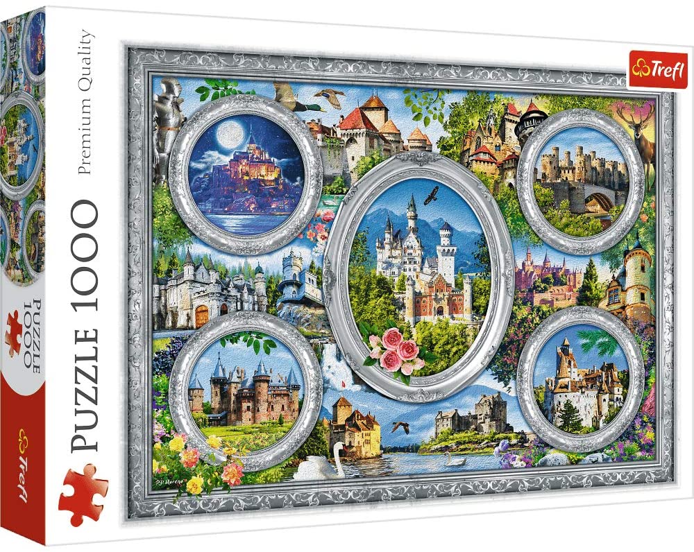 Trefl - Castles of the World - 1000 piece jigsaw puzzle