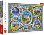 Castles of the World – 1000 Piece Jigsaw Puzzle (Trefl)