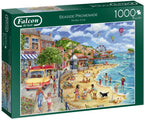 Seaside Promenade – 1000 Piece Jigsaw Puzzle (Falcon De Luxe)