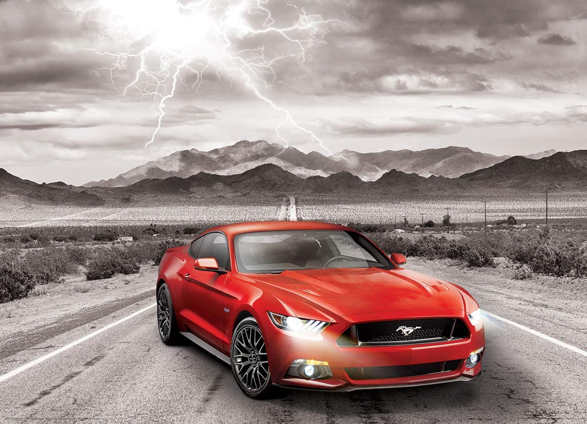 2015 Ford Mustang GT Fifty Years of Power – 1000 Piece Jigsaw Puzzle (Eurographics)