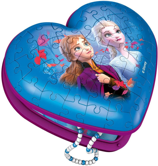 Ravensburger Disney Frozen, Heart Shaped 54 Piece 3D Jigsaw Puzzle