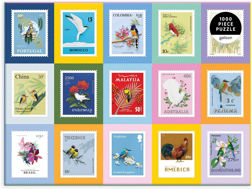 Birds of the World – 1000 Piece Jigsaw Puzzle (Galison)