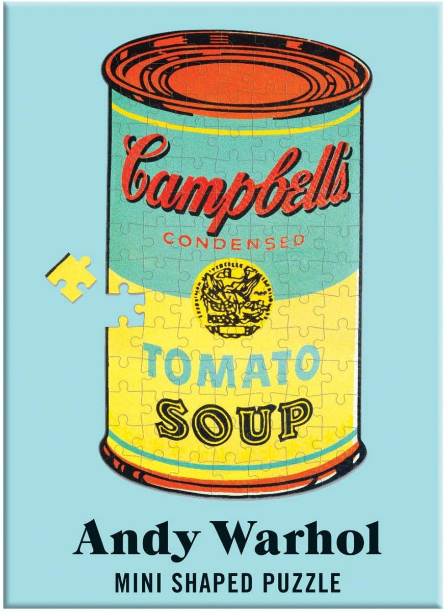 Campbell's Soup by Andy Warhol – 100 Piece Jigsaw Puzzle (Galison)