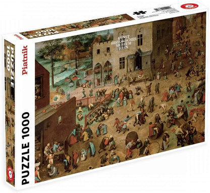 Piatnik - Bruegel: Children Game - 1000 Piece Jigsaw Puzzle