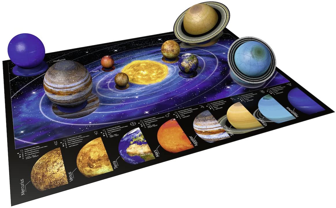 Planetary Solar System – 522 Piece Jigsaw Puzzle (Ravensburger)