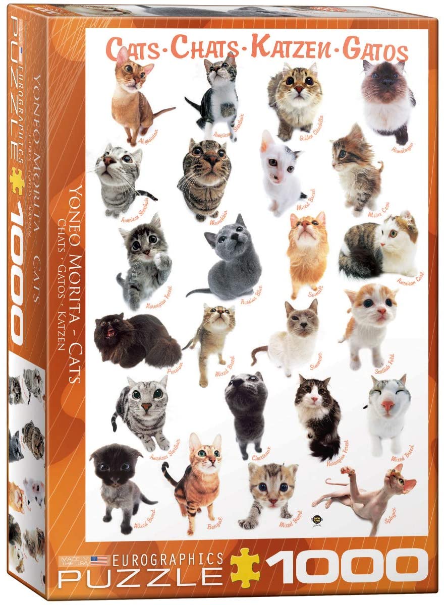 Eurographics 6000-1511 Classic Cats Jigsaw Puzzle