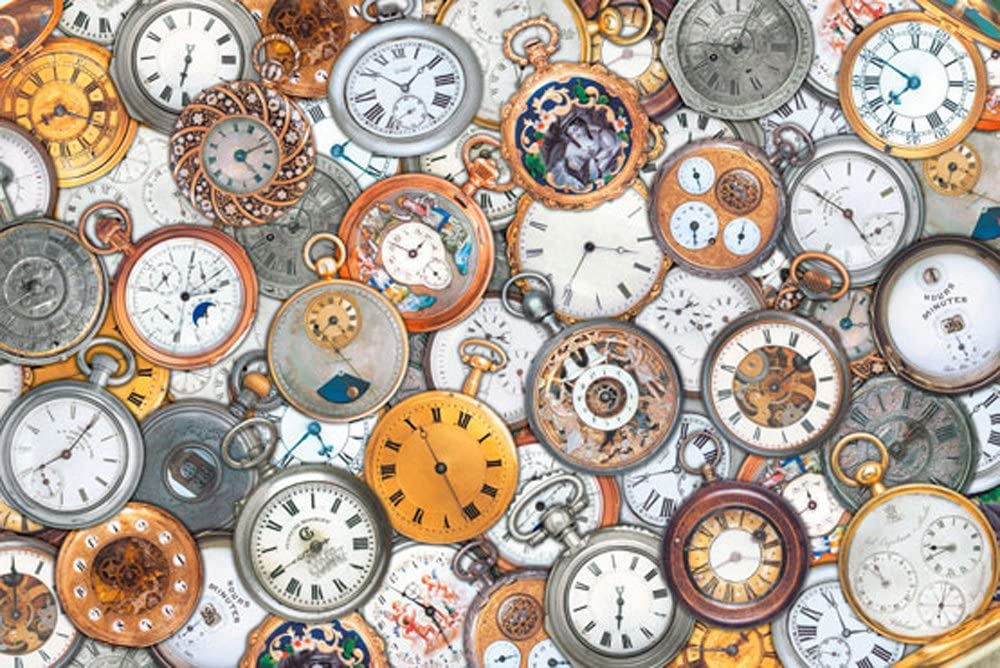 Watches – 1000 Piece Jigsaw Puzzle (Piatnik)