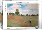 The Poppy Field – 1000 Piece Jigsaw Puzzle (Eurographics)