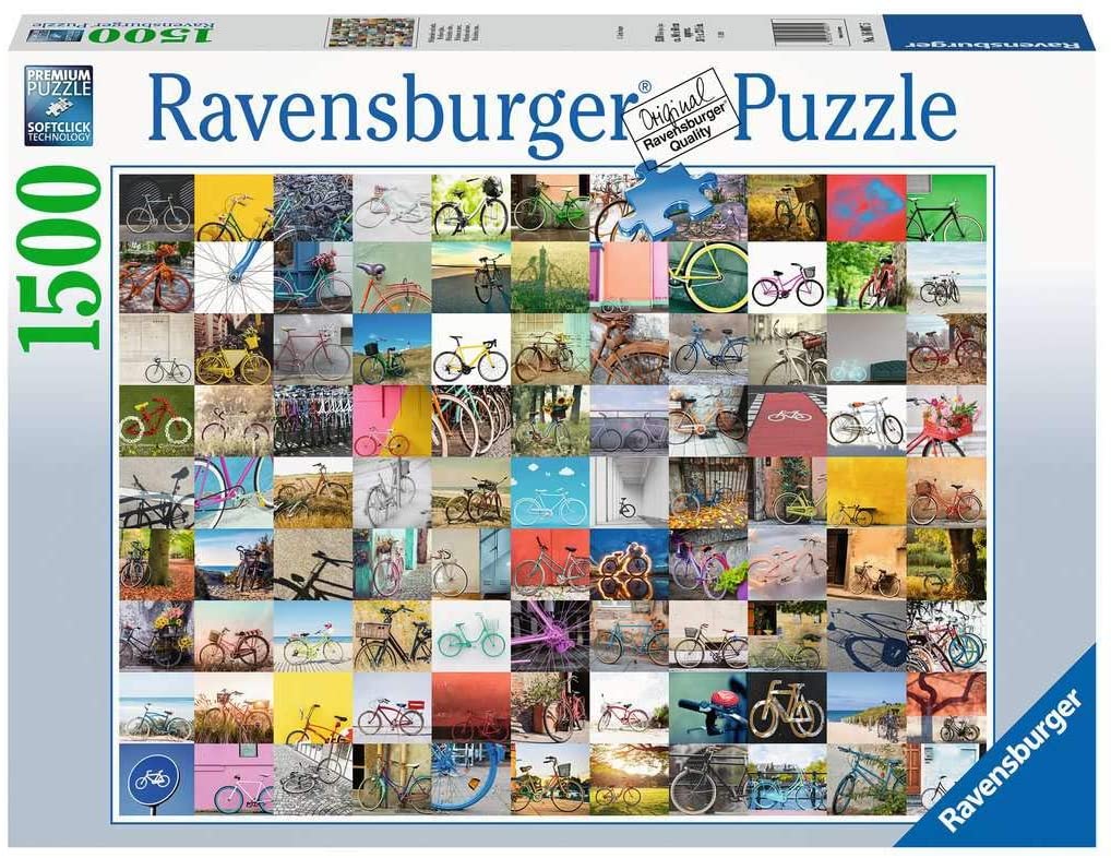 99 Bicycles – 1500 Piece Jigsaw Puzzle (Ravensburger)