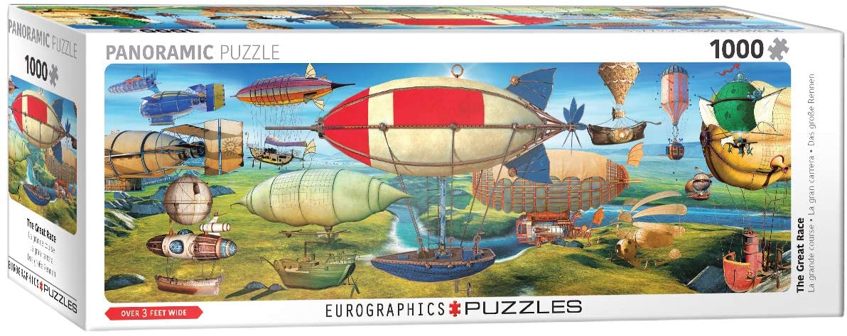 The Great Race – 1000 Piece Jigsaw Puzzle (Eurographics)