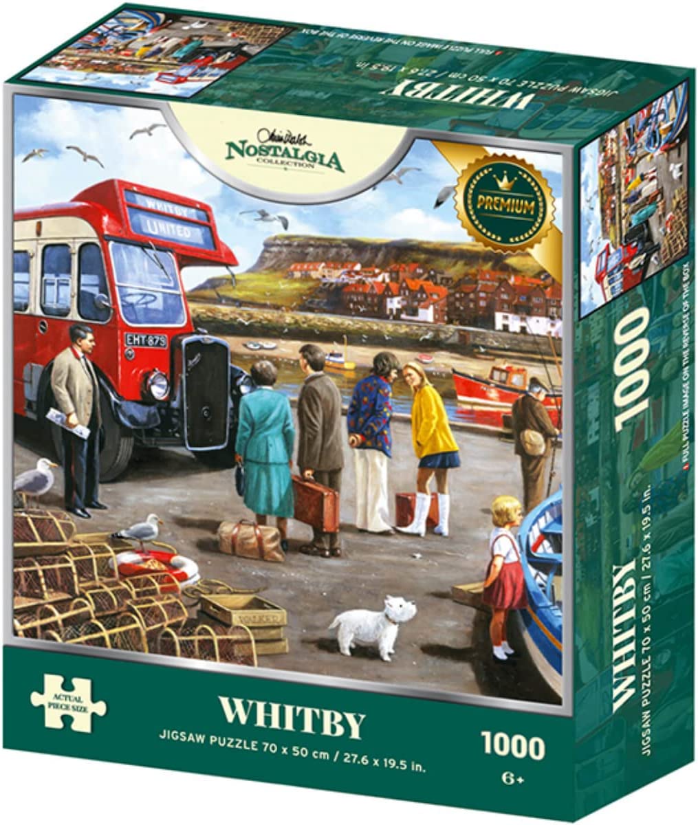 Kidicraft - Kevin Walsh - Whitby - 1000 Piece Jigsaw Puzzle