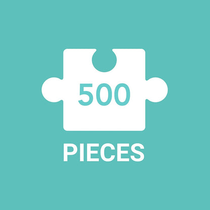 Galison - Animals A-Z - 500 Piece Jigsaw Puzzle