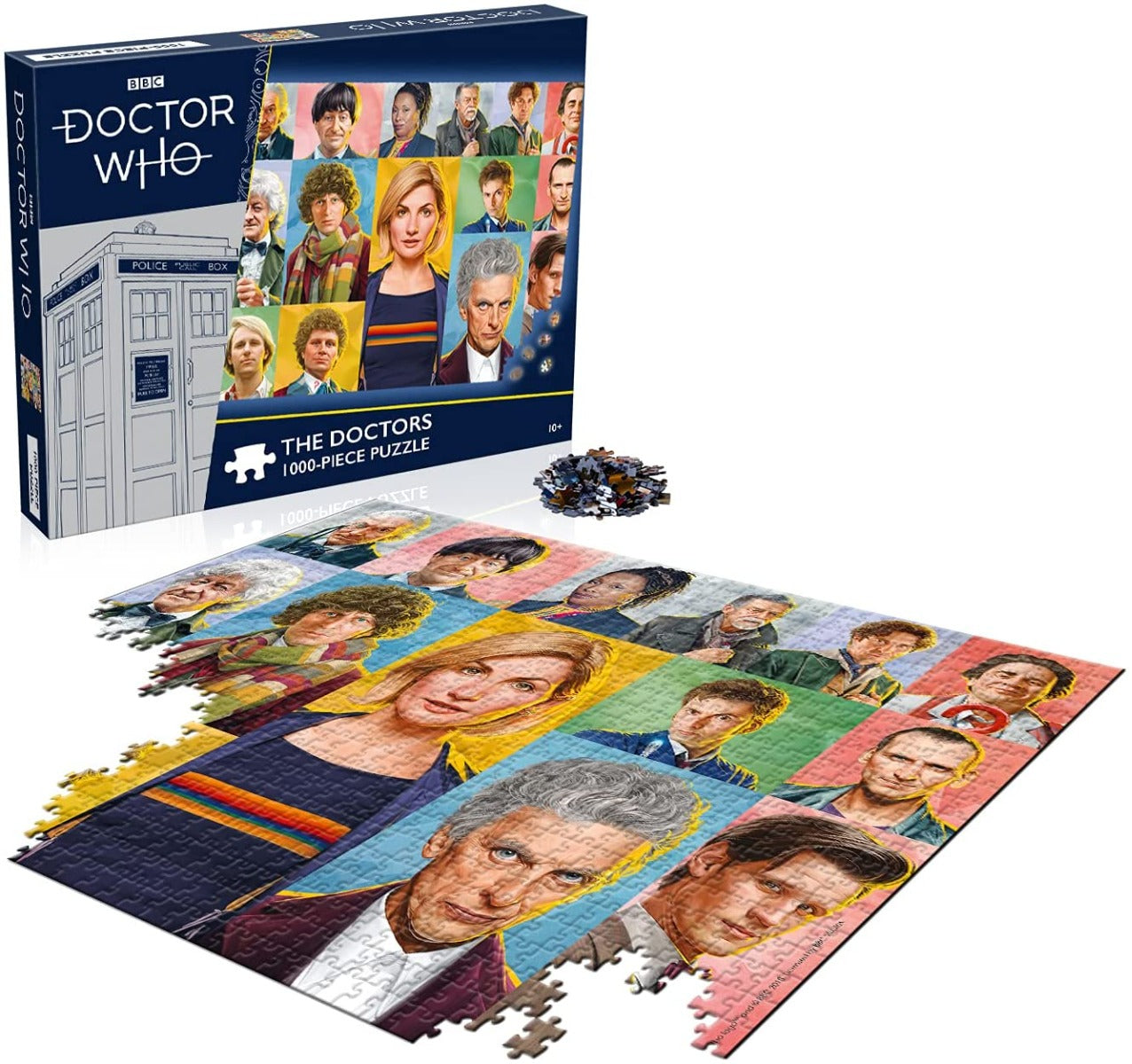 The Doctors – 1000 Piece Jigsaw Puzzle (Doctor Who)