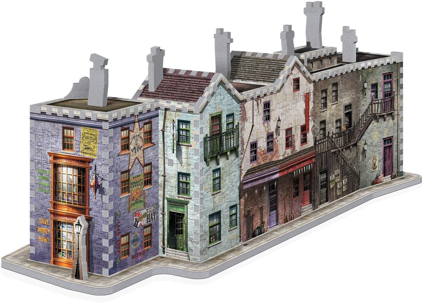 WREBBIT 3D Diagon Alley 3D Jigsaw Puzzle (450 Pieces)