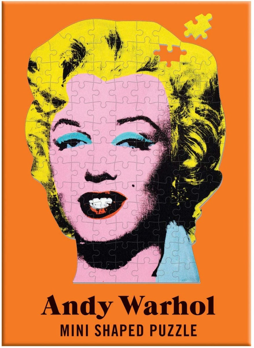 Marilyn by Andy Warhol – 100 Piece Jigsaw Puzzle (Galison)