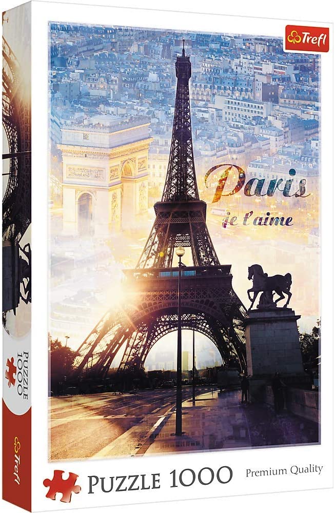 Paris, I love you – 1000 Piece Jigsaw Puzzle (Trefl)