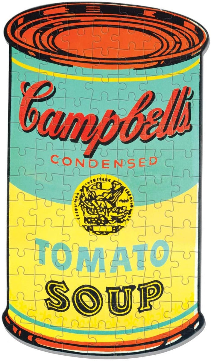 Campbell's Soup by Andy Warhol – 100 Piece Jigsaw Puzzle (Galison)