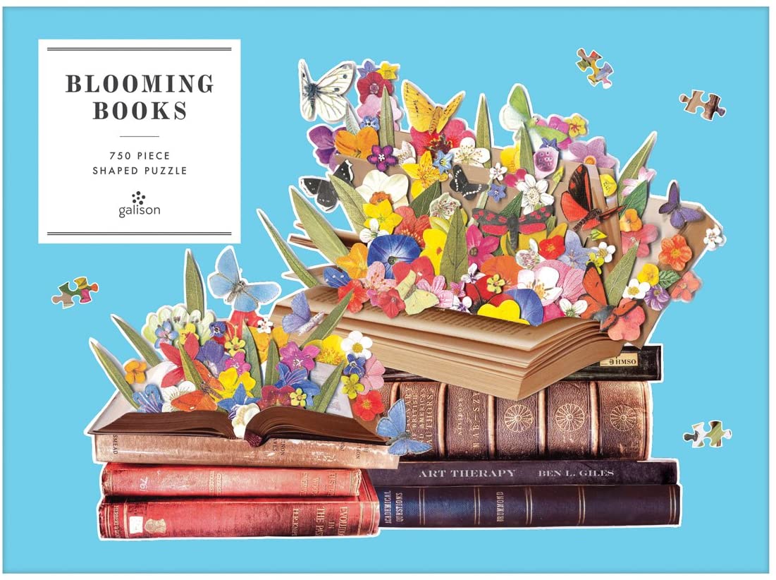 Blooming Books – 750 Piece Jigsaw Puzzle (Galison)