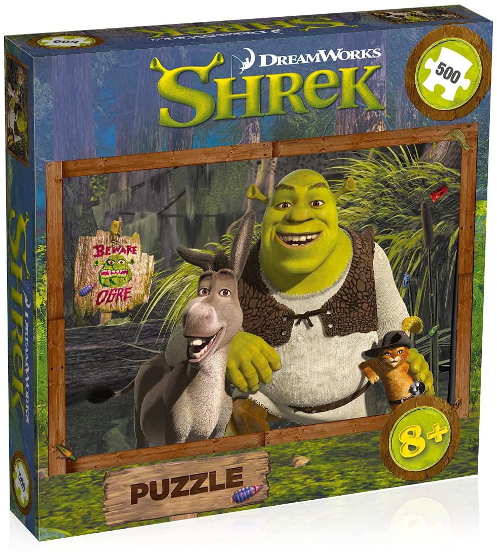 Shrek – 500 Piece Jigsaw Puzzle (Winning Movies)