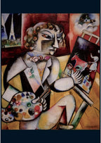 Self-portrait with Seven Fingers by Marc Chagall – 1000 Piece Jigsaw Puzzle (Piatnik)