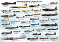 WWII Aircraft – 1000 Piece Jigsaw Puzzle (Eurographics)