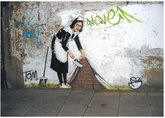 Piatnik - Banksy The Maid - 1000 Piece Jigsaw Puzzle