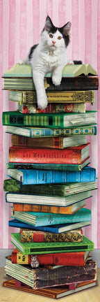 Panoramic Academic Cat – 1000 Piece Jigsaw Puzzle (Eurographics)