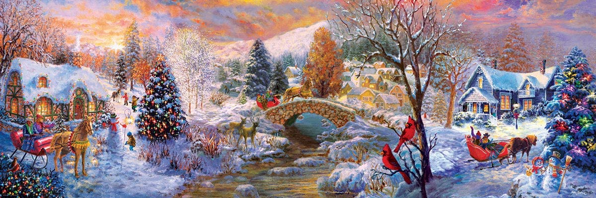 To Grandma's House We Go – 1000 Piece Jigsaw Puzzle (Eurographics)