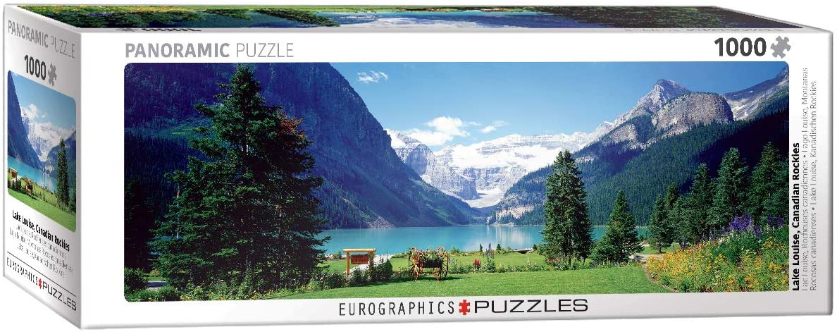 Lake Louise Canadian Rockie – 1000 Piece Jigsaw Puzzle (Eurographics)