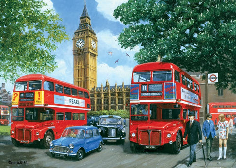 Artwork: Westminster by Kevin Walsh – 1000 Piece Jigsaw Puzzle (Kidicraft)