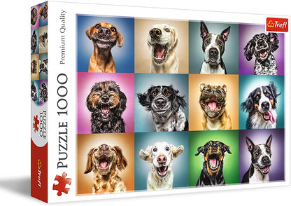 Trefl - Funny Dog Portraits - 1000 Piece Jigsaw Puzzle