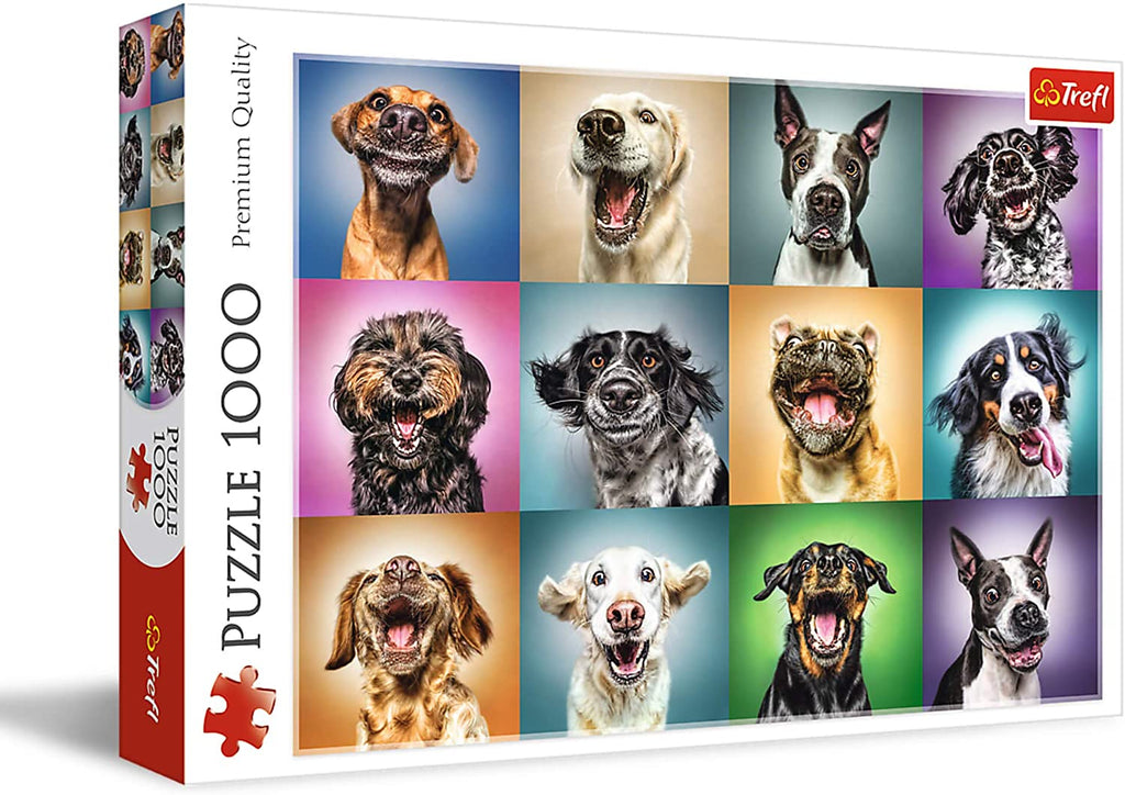 Funny Dog Portraits – 1000 Piece Jigsaw Puzzle (Trefl)
