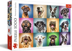 Funny Dog Portraits – 1000 Piece Jigsaw Puzzle (Trefl)
