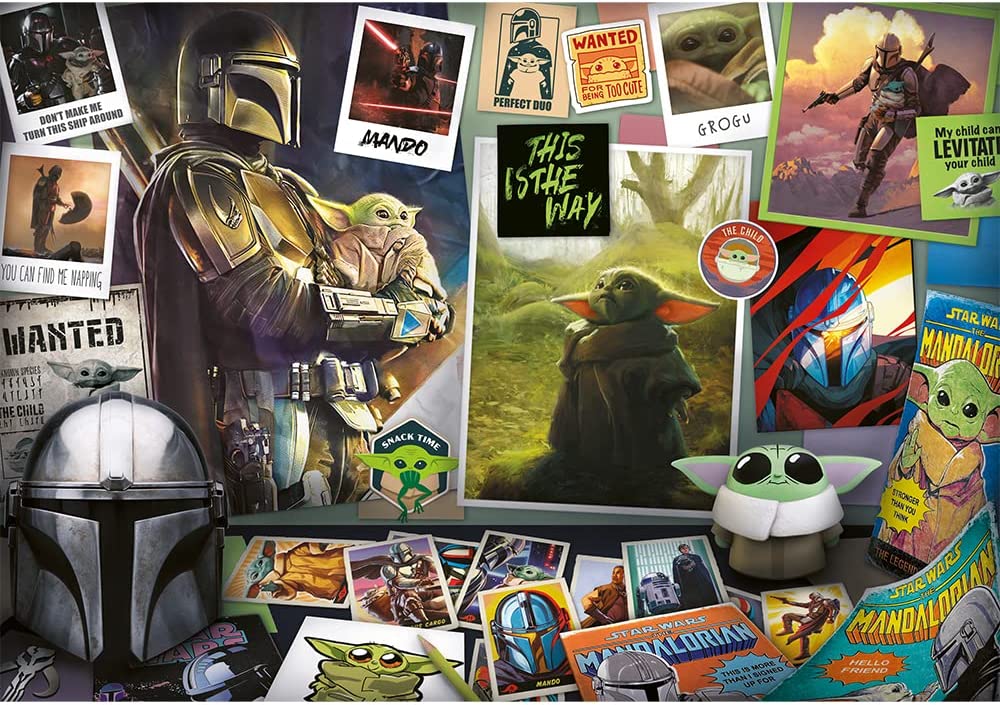 Star Wars Mandalorian – 1000 Piece Jigsaw Puzzle (Trefl)