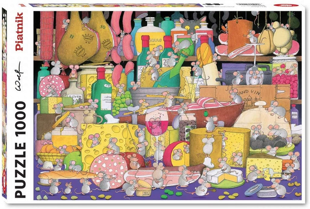 Party Time – 1000 Piece Jigsaw Puzzle (Piatnik) - Completed Puzzle