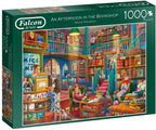 Afternoon At The Bookshop – 1000 Piece Jigsaw Puzzle (Falcon De Luxe)