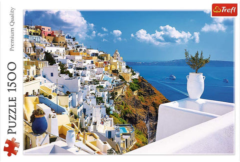 Santorini, Greece – 1500 Piece Jigsaw Puzzle (Trefl)