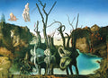 Eurographics - Swans Reflecting Elephants by Salvador Dalí - 1000 piece jigsaw puzzle
